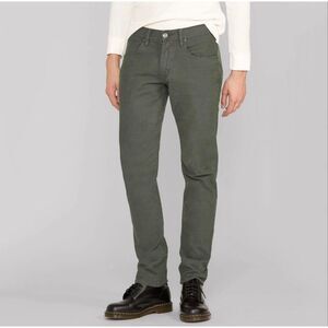 Hudson Jeans Blake Slim Straight Jeans Dark Green Wash Mens Size 30